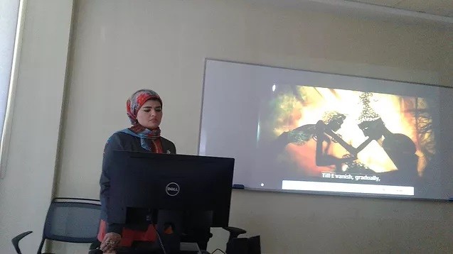 مؤتمر دبي ريهام حسني